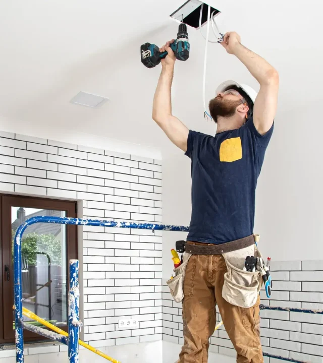 lampen montage durch elektriker hwr